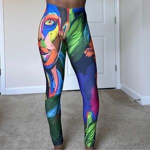 Karla Reid Art Exotic Woman Leggings